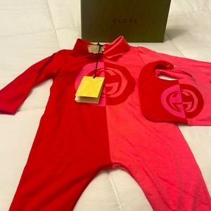 Baby long sleeve all in one Gucci Onesie